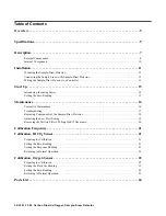 Preview for 4 page of RKI Instruments 35-3001-13 Series Operator'S Manual