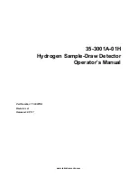 Предварительный просмотр 1 страницы RKI Instruments 35-3001A-01H Operator'S Manual