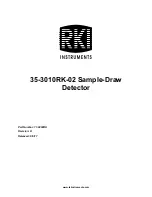 Preview for 1 page of RKI Instruments 35-3010RK-02 Manual