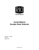 Preview for 1 page of RKI Instruments 35-3010RK-03 Manual