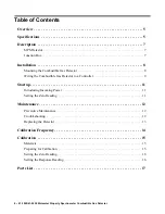 Preview for 4 page of RKI Instruments 61-0230 Operator'S Manual