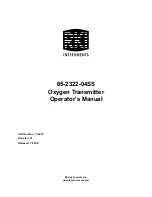 RKI Instruments 65-2322-04SS Operator'S Manual preview