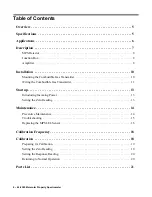 Preview for 4 page of RKI Instruments 65-2380 Operator'S Manual