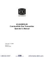 RKI Instruments 65-2405RK-05 Operator'S Manual preview