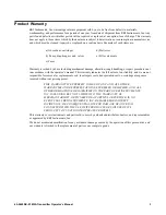 Preview for 3 page of RKI Instruments 65-2640RK-03 Operator'S Manual