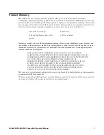 Preview for 3 page of RKI Instruments 65-2640RKSS-04S Operator'S Manual