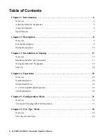 Preview for 4 page of RKI Instruments 65-2662XL-04 Operator'S Manual