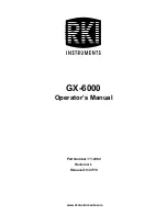 RKI Instruments 72-6AAX-C Operator'S Manual preview