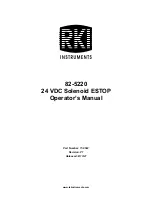 RKI Instruments 82-5220 Operator'S Manual preview