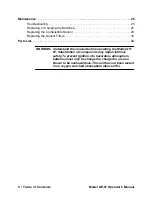 Preview for 4 page of RKI Instruments GP-01 Operator'S Manual