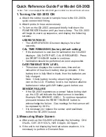 Preview for 1 page of RKI Instruments GX-2003 Operator'S Manual