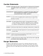 Preview for 4 page of RKI Instruments T3A Operator'S Manual