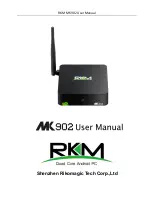 RKM MK902 User Manual предпросмотр