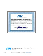 Предварительный просмотр 10 страницы RLH Industries 10/100 Ethernet Fiber Link Card System User Manual