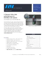 Preview for 1 page of RLH Industries 2 Channel 4 Wire Data
with E&M and I/O User Manual