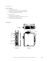 Preview for 4 page of RLH Industries 2 Channel 4 Wire Data
with E&M and I/O User Manual