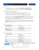 Preview for 6 page of RLH Industries RLH 24V 300 Watt User Manual