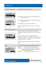 Предварительный просмотр 46 страницы RLS Wacon SYCON 2702 Operating Manual