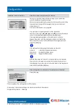 Предварительный просмотр 49 страницы RLS Wacon SYCON 2702 Operating Manual