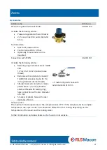 Предварительный просмотр 71 страницы RLS Wacon SYCON 2702 Operating Manual