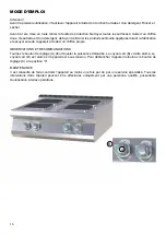 Preview for 16 page of RM Gastro SPQ-704 E Instructions For Installation And Use Manual