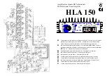 Предварительный просмотр 1 страницы RM Italy HLA 150 Manual