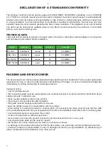 Preview for 3 page of RM BR-780 E Instructions For Installation And Use Manual