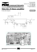 RM KL 35 Schematic Diagram предпросмотр