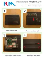 Preview for 1 page of RM Notebook 210 Manual