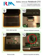 Preview for 3 page of RM Notebook 210 Manual