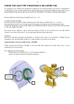 Preview for 10 page of RM SPST-7120 G Instructions For Installation And Use Manual