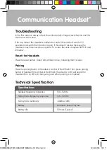 Preview for 6 page of RM TTS Communication Headset EY06489 Manual