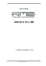 Preview for 67 page of RME Audio ADI-2 Pro User Manual