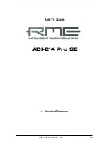 Preview for 69 page of RME Audio ADI-2 Pro User Manual