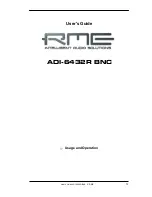 Preview for 13 page of RME Audio ADI-6432(r) User Manual