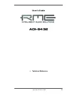 Preview for 29 page of RME Audio ADI-6432 User Manual