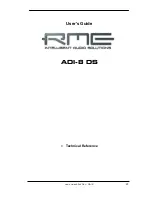 Preview for 25 page of RME Audio ADI-8 DS User Manual