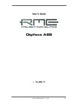 Предварительный просмотр 47 страницы RME Audio Digiface AES User Manual