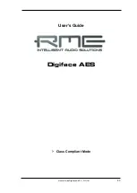 Предварительный просмотр 83 страницы RME Audio Digiface AES User Manual