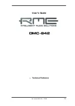 Preview for 39 page of RME Audio DMC-842 User Manual