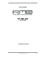 Preview for 47 page of RME Audio M-16 AD User Manual