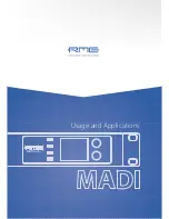 Предварительный просмотр 1 страницы RME Audio MADI Converter Usage And Applications