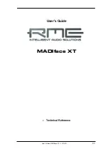 Предварительный просмотр 93 страницы RME Audio MADIface XT User Manual