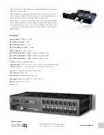 Preview for 3 page of RME Audio Micstasy Specification