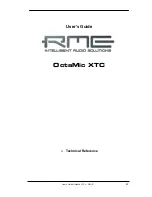 Preview for 43 page of RME Audio OctaMic XTC User Manual