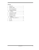 Preview for 2 page of RME Audio TCO HDSP/FF User Manual