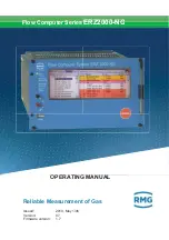 RMG ERZ2000-NG Operating Manual preview