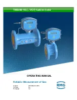 Предварительный просмотр 1 страницы RMG TME400-VC Operating Manual