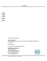 Предварительный просмотр 112 страницы RMG TME400-VC Operating Manual