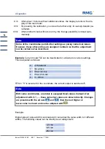 Предварительный просмотр 62 страницы RMG TME400-VM Operating Manual